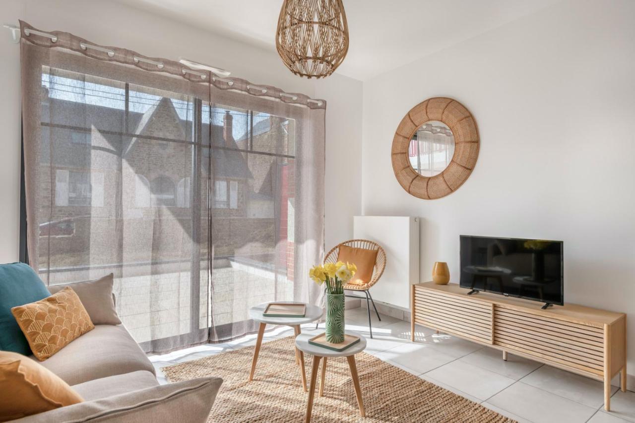 A 50M De La Plage, Bel Appartement Pour 6 Pleneuf-Val-Andre Luaran gambar