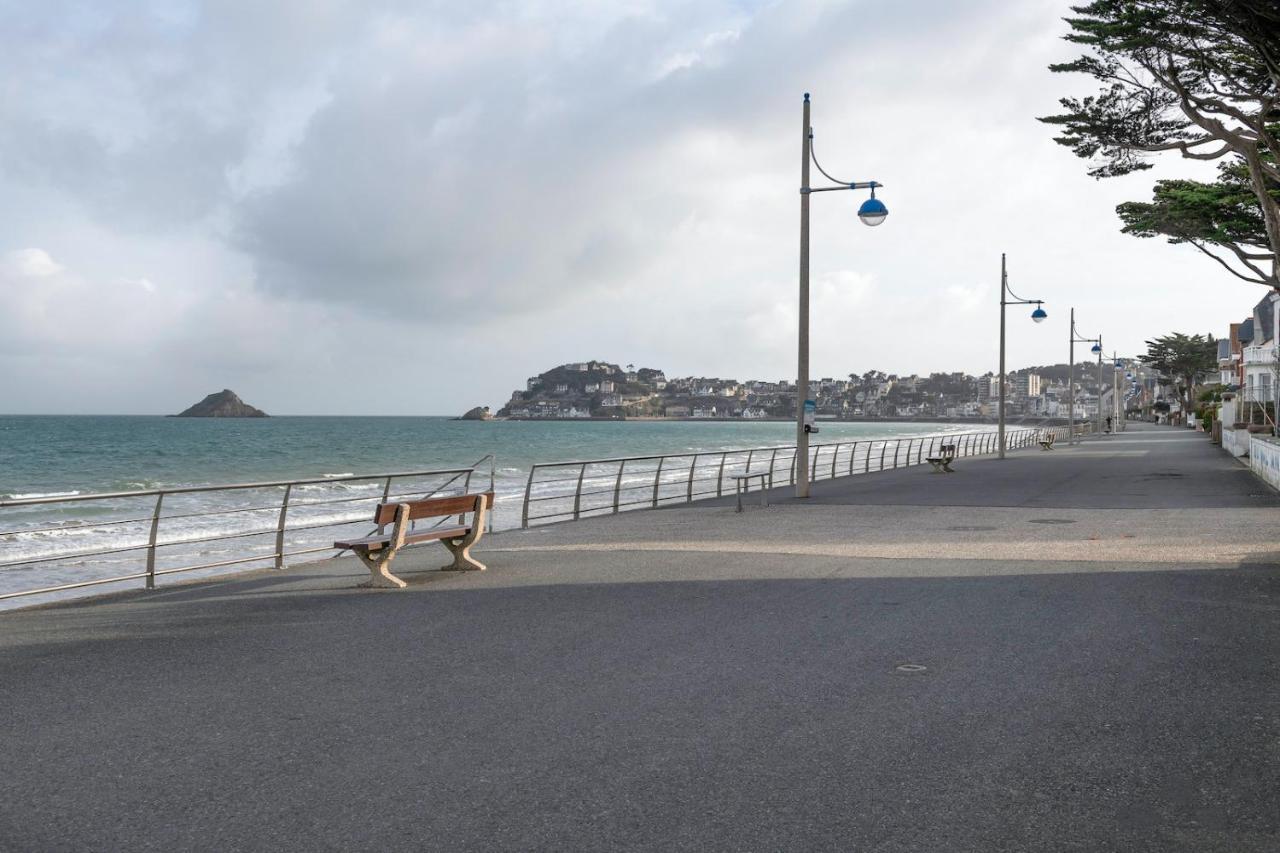 A 50M De La Plage, Bel Appartement Pour 6 Pleneuf-Val-Andre Luaran gambar