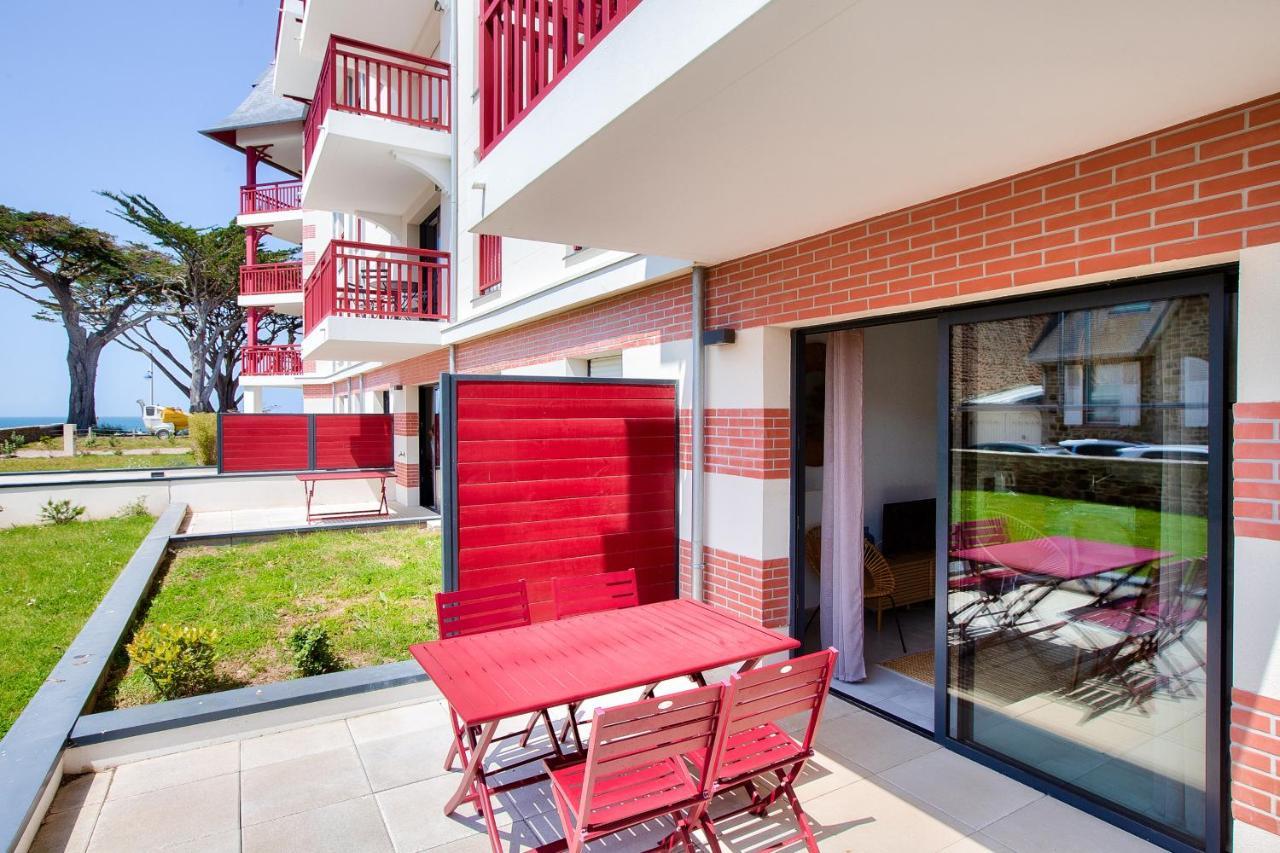 A 50M De La Plage, Bel Appartement Pour 6 Pleneuf-Val-Andre Luaran gambar
