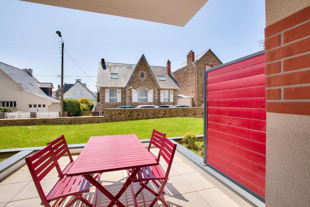 A 50M De La Plage, Bel Appartement Pour 6 Pleneuf-Val-Andre Luaran gambar