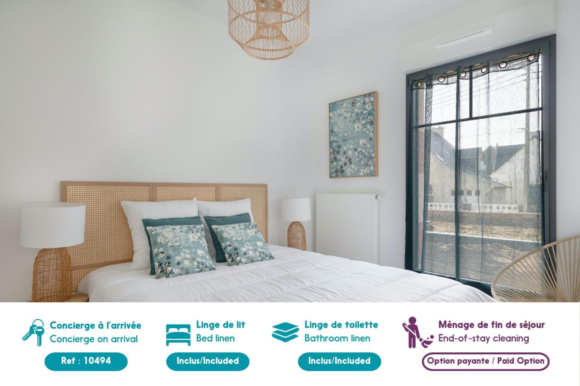 A 50M De La Plage, Bel Appartement Pour 6 Pleneuf-Val-Andre Luaran gambar